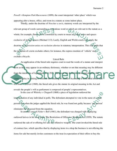 Business Law: Courts in England and Wales