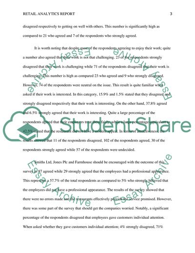 Retail Analytics Report