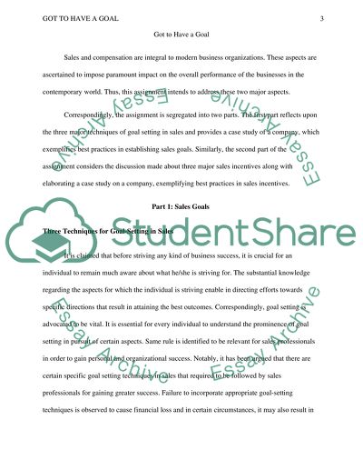 Setting Goals to Increase Productivity