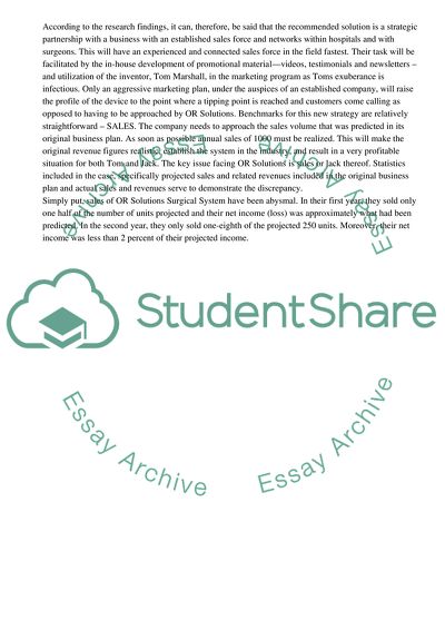 OR Solutions Reaches a Crossroads