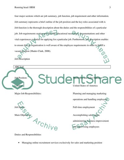 Aspects of Good Job Advertisement