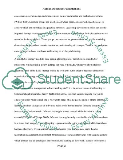 L&D Strategy in Organisations