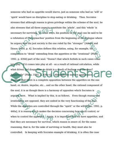 A Critique of Platos Just Society using the Notion of Fairness from John Rawls