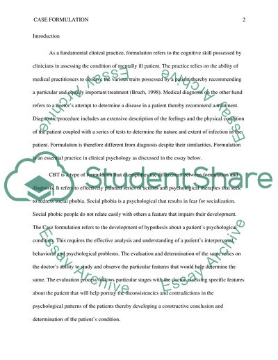 Cognitive-Behavior Approach