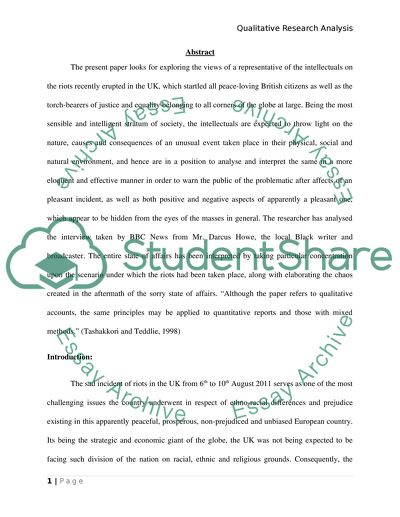 Peoples opinion about the recently erupted uk riots