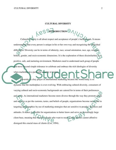 The Importance of Diversity Within an Organization