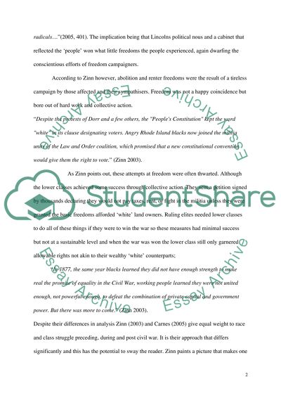 American Civil War Book Report/Review