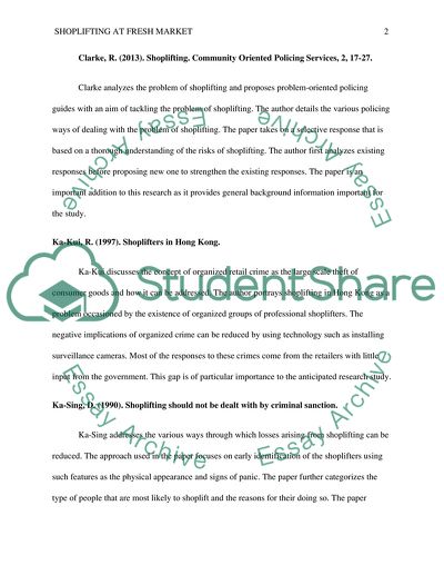 Annotated Bibliography