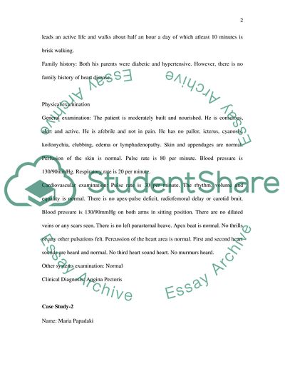 Ischemic Heart Problems and Treatment of Symptoms