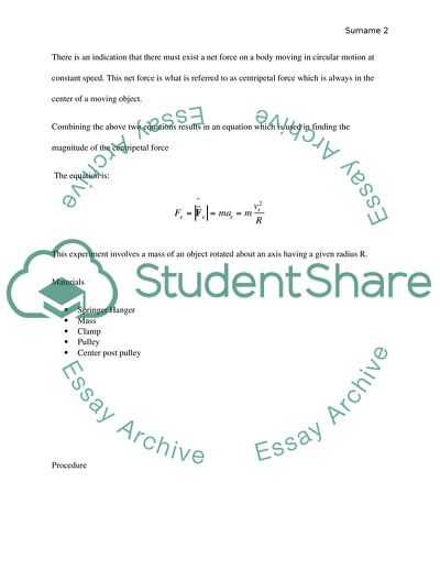 Centripetal Motion: The Rate of Change of Velocity