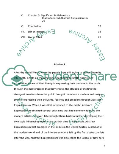 British Abstract Expressionism