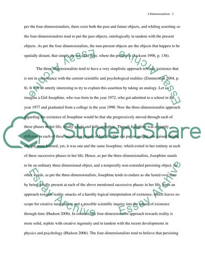 Do Persisting Objects Endure or Perdure