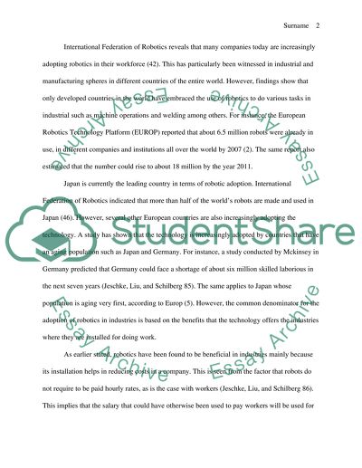 The Benefits of Using The Robotics System In Industrial Area