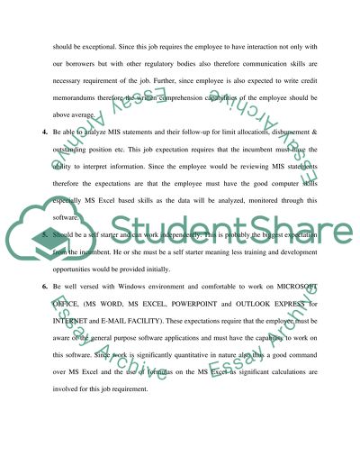 Performance Expectation and Evaluation