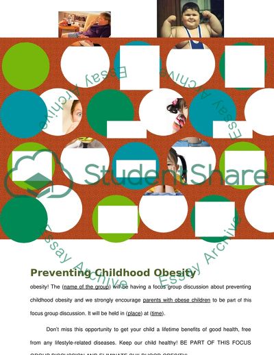 Preventing Childhood Obesity