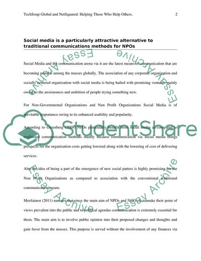 TechSoup Global and NetSquared