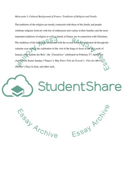 Religion and Family in France