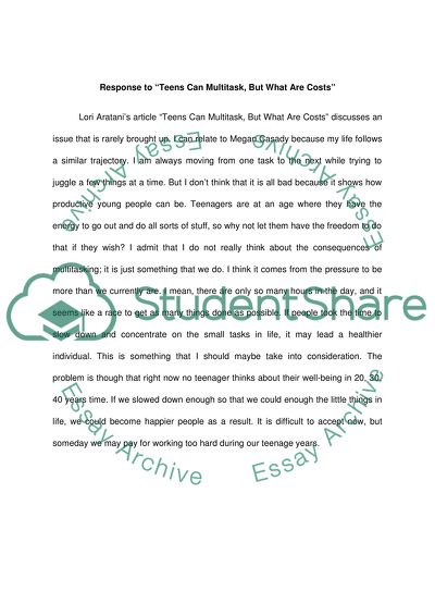 The Positive and Negative Effects of Facebook on Schoolwork