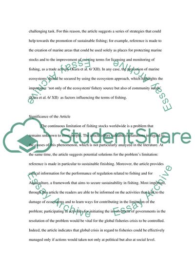 Precis: Fishing for Answers