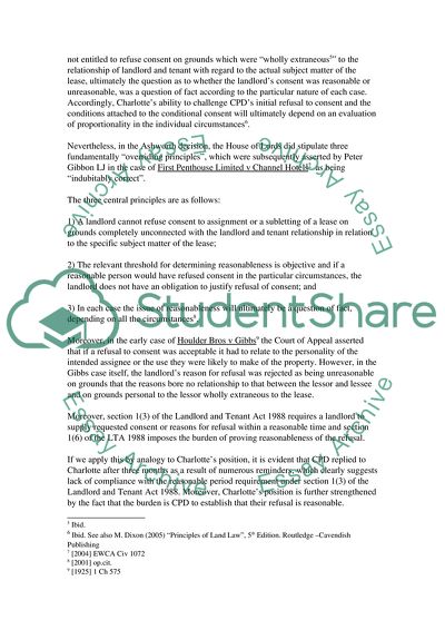 The Benefits Given By the Landlord and Tenant Act 1954