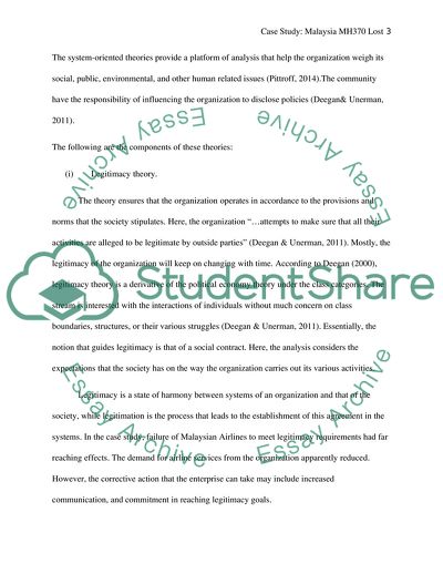 Malaysian Airline Accident on March 8th 2014