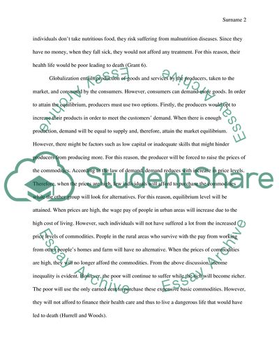 Inequality, Poverty, and Environmental Health