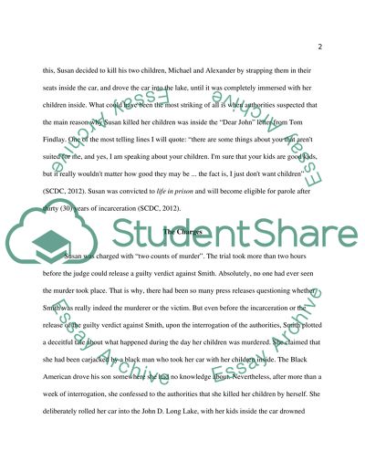 Case Study of a Criminal Offender