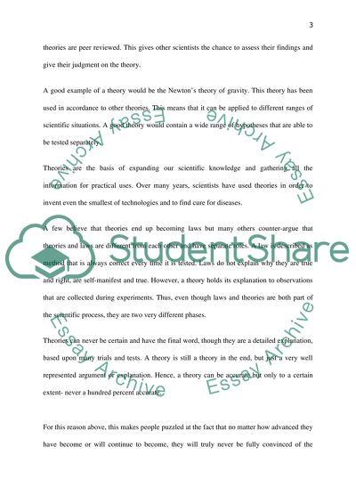 The Truthfulness of Scientific Theories