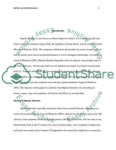 Manic-Depressive Illness