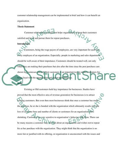 The Speech about an Aspect of Marketing