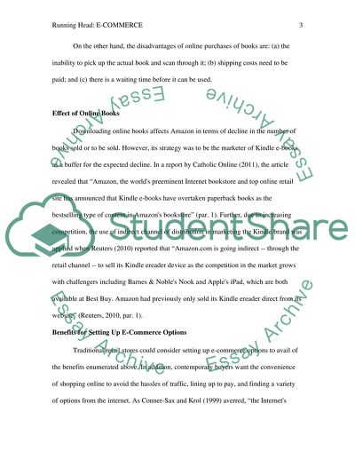 E-Commerce at Amazon.com