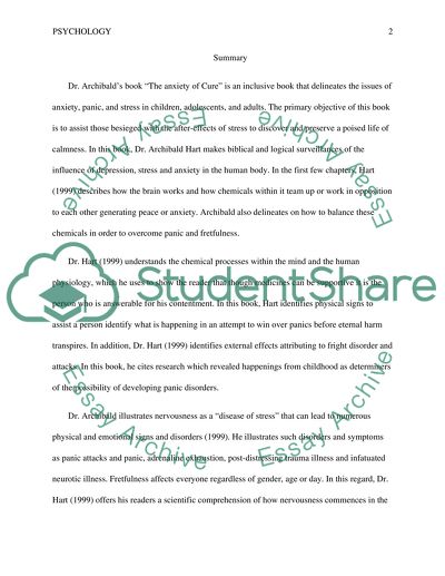 Book The Anxiety of Cure