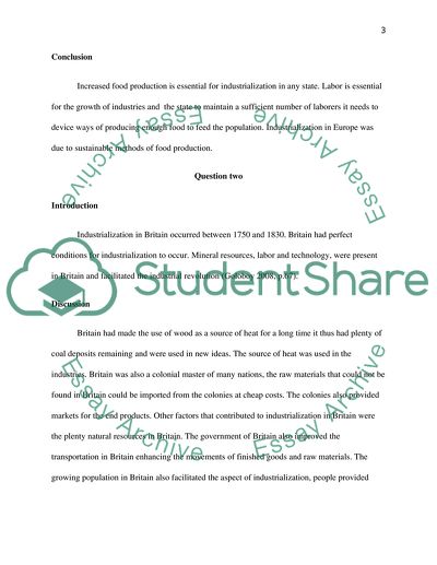 Industrial Growth in Europe