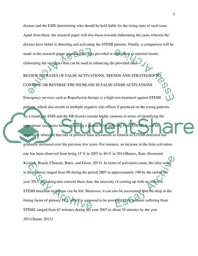False Activation Rates by EMS and the ER Doctors on STEMI Patients