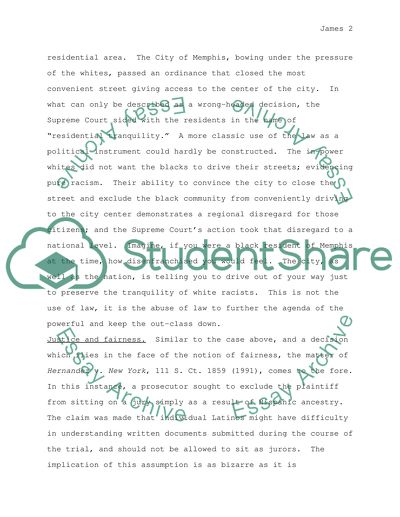 Power and Privilege Exclusion by Race