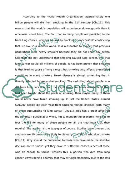 introduction on lung cancer essay