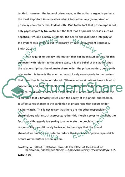 Article reveiw, corrections