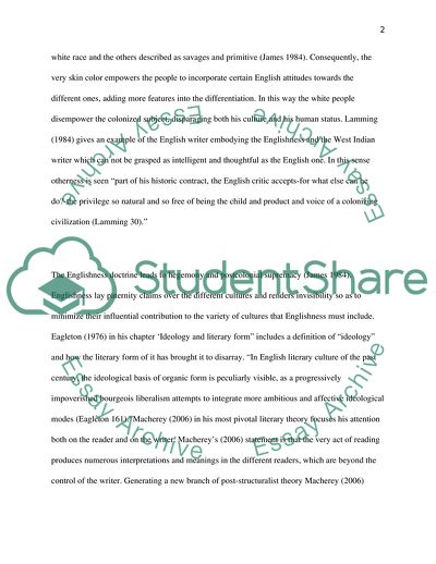 The Ideology of Englishness