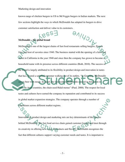 Marketing Design and Innovation