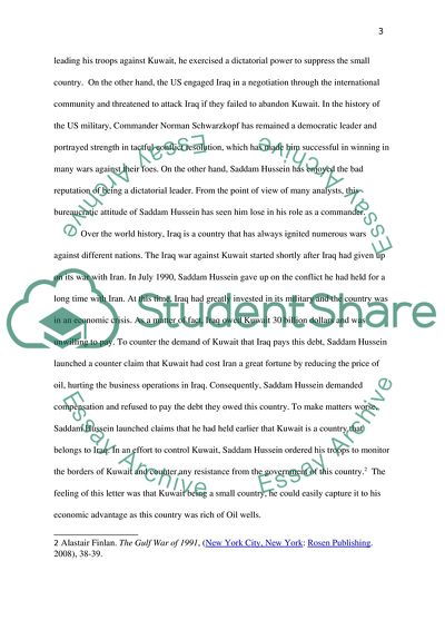 The Gulf War of 1991, Lessons For Commanders