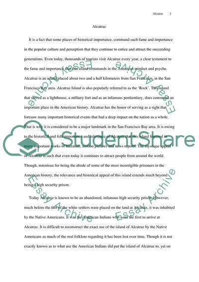 Alcatraz Island as a Landmark of Immense Historical Relevance