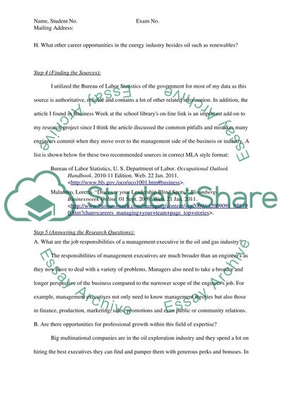 Feasibility Report on Employment