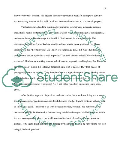 How I stopped smoking