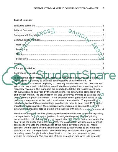 Trading Post Integrated Marketing Communication Campaign Proposal