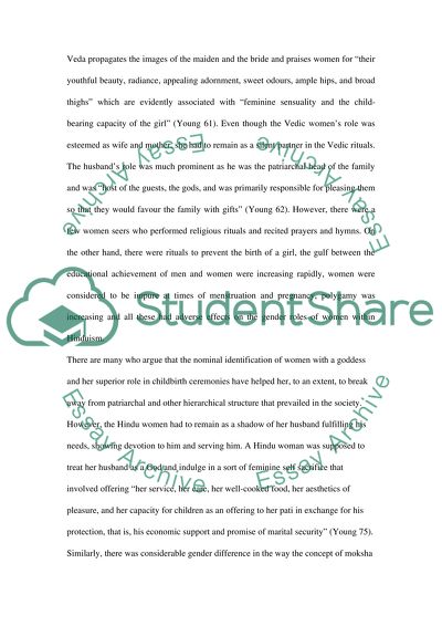 Gender issues in asian traditions