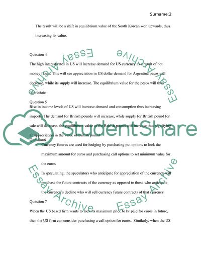 Homework in Economic Processes