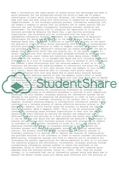 The Importance of Netpulse Technologies for Beach Bum