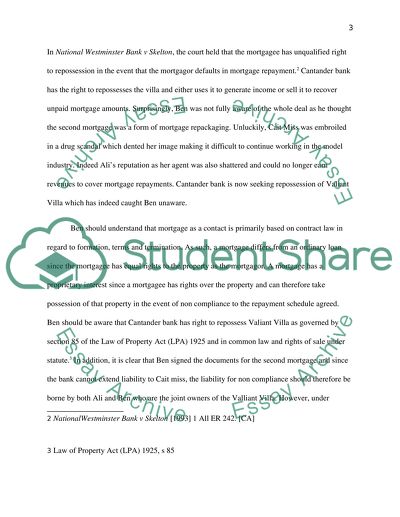 The Competing Rights and Responsibilities - Cantander Bank