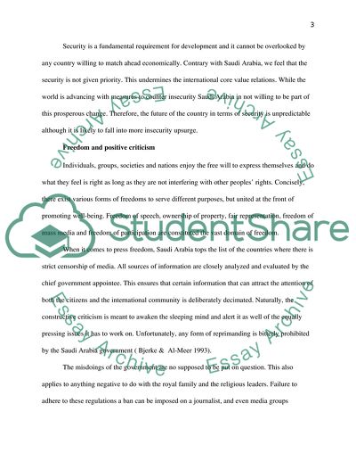 International Relations in Saudi Arabia