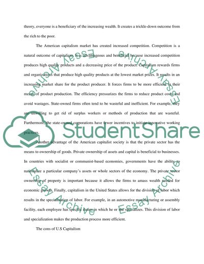 Pros And Cons Of Us Capitalism Essay Example Topics And Well Pros And Cons Of Us Capitalism Grant Proposal Writer also Testimonial Writing Service Persuasive Essays Examples For High School